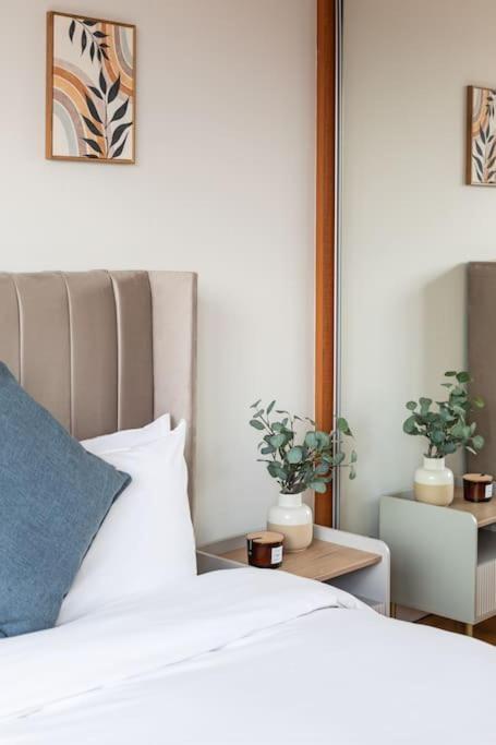 Modern Penthouse Apartment 2 Bed, 2 Bath Sleeps 6 City Centre 贝尔法斯特 外观 照片