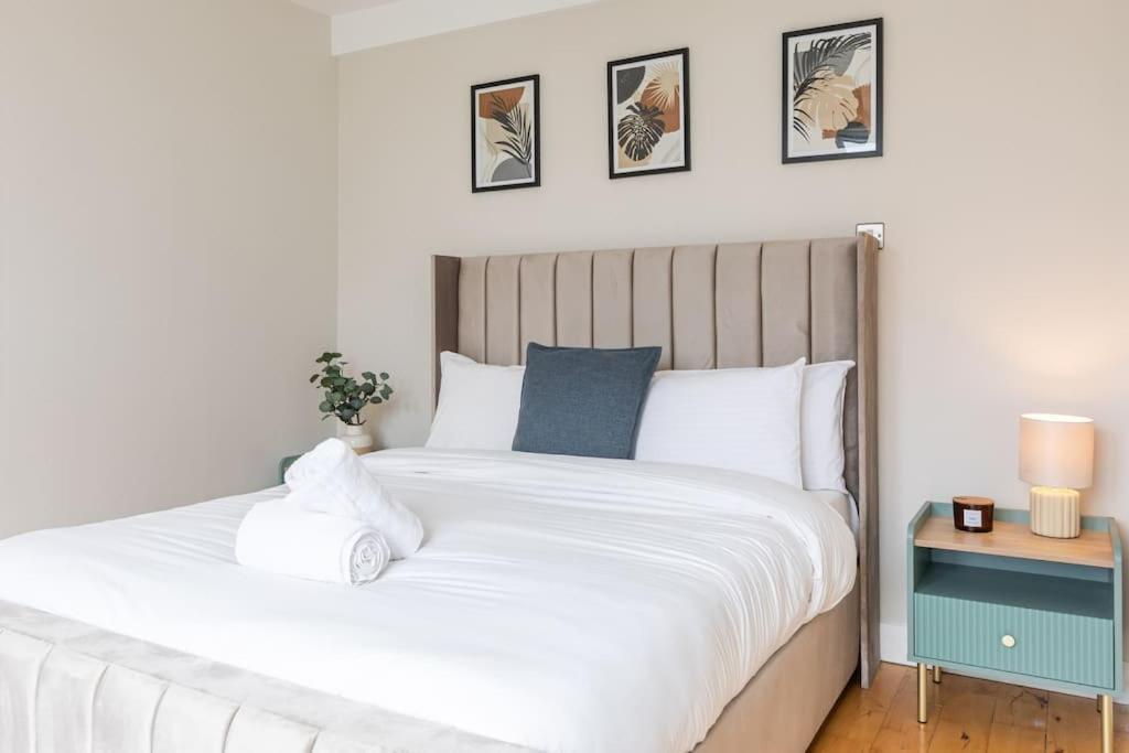Modern Penthouse Apartment 2 Bed, 2 Bath Sleeps 6 City Centre 贝尔法斯特 外观 照片
